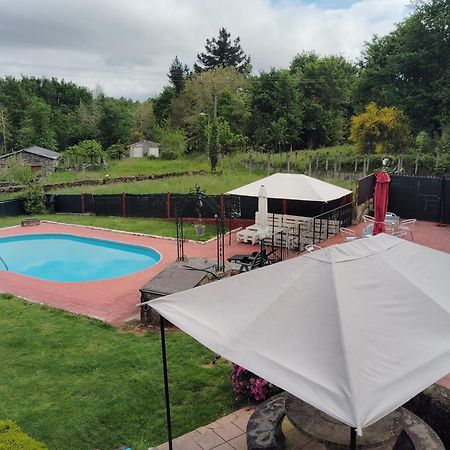 Alojamiento Entero Con Piscina Y Jardin. Ourense Esterno foto
