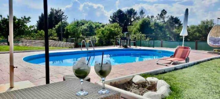 Alojamiento Entero Con Piscina Y Jardin. Ourense Esterno foto