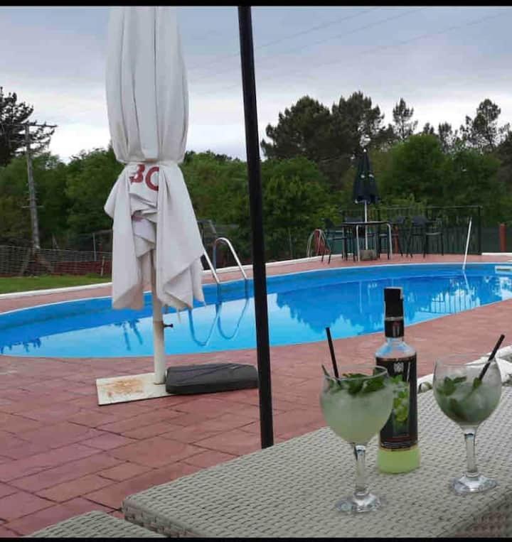 Alojamiento Entero Con Piscina Y Jardin. Ourense Esterno foto