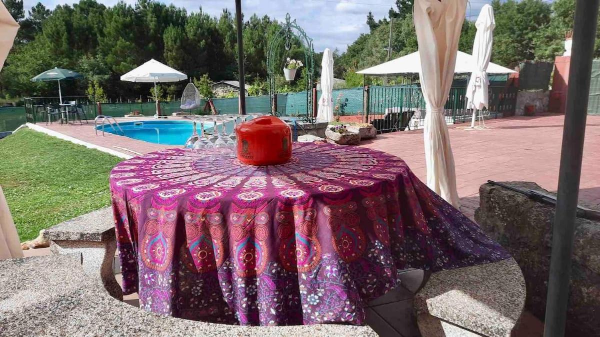 Alojamiento Entero Con Piscina Y Jardin. Ourense Esterno foto