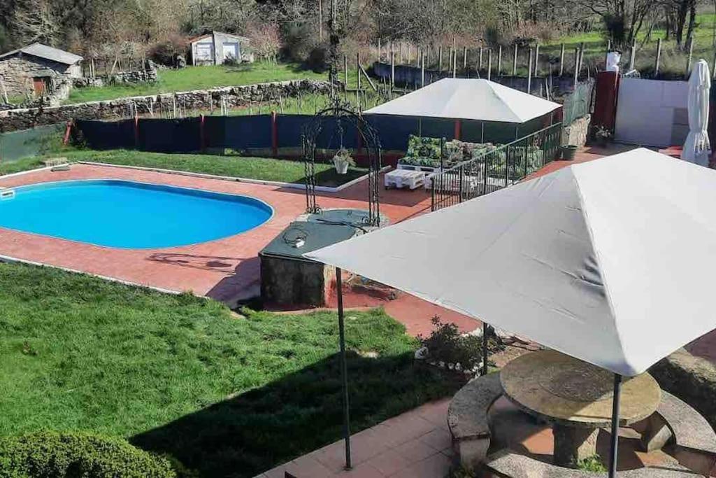 Alojamiento Entero Con Piscina Y Jardin. Ourense Esterno foto