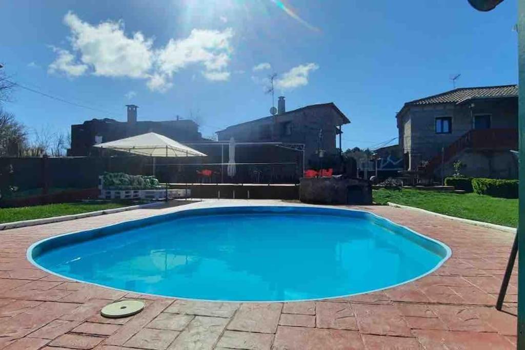 Alojamiento Entero Con Piscina Y Jardin. Ourense Esterno foto